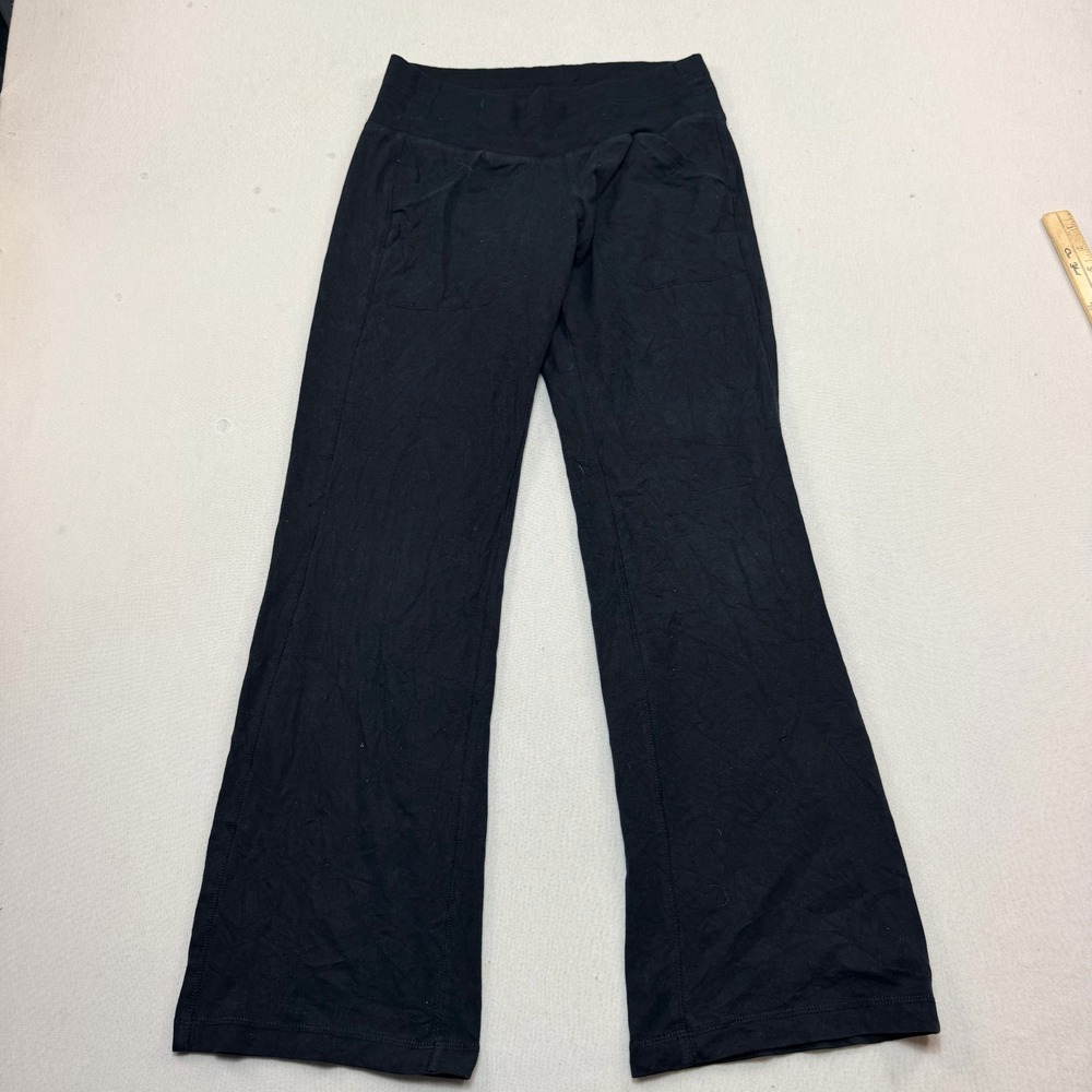 Tek Gear Flare Yoga Pants Womens Small Black Excellent Stretch Pockets